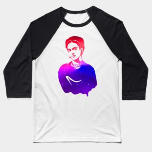 Frida Galaxy Baseball T-Shirt